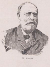 Portrait de Simons Charles