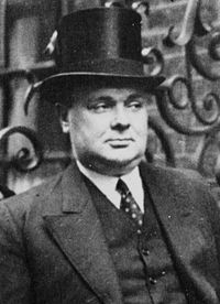 Portrait de Spaak Paul-Henri
